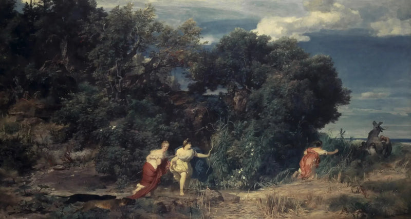 Dianes jakt - Arnold Böcklin

Source:
La chasse de Diane - Arnold Böcklin