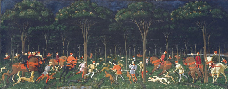 Nattjakten - Paolo Uccello