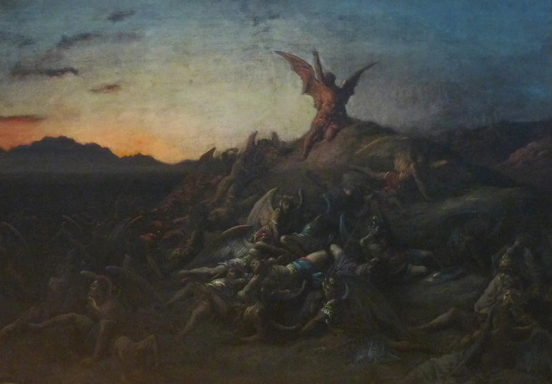 De opprørske englenes fall - Gustave Doré
