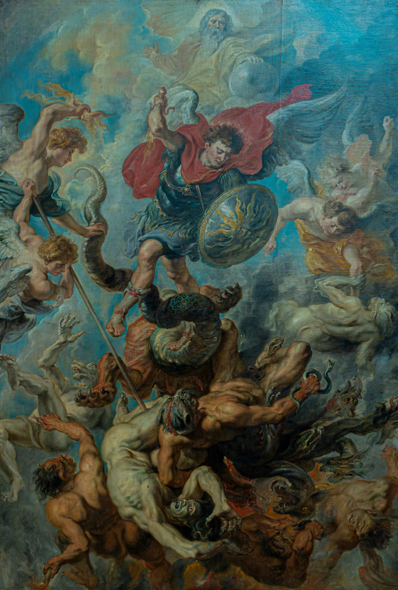 De fallende opprørske englene - Peter Paul Rubens