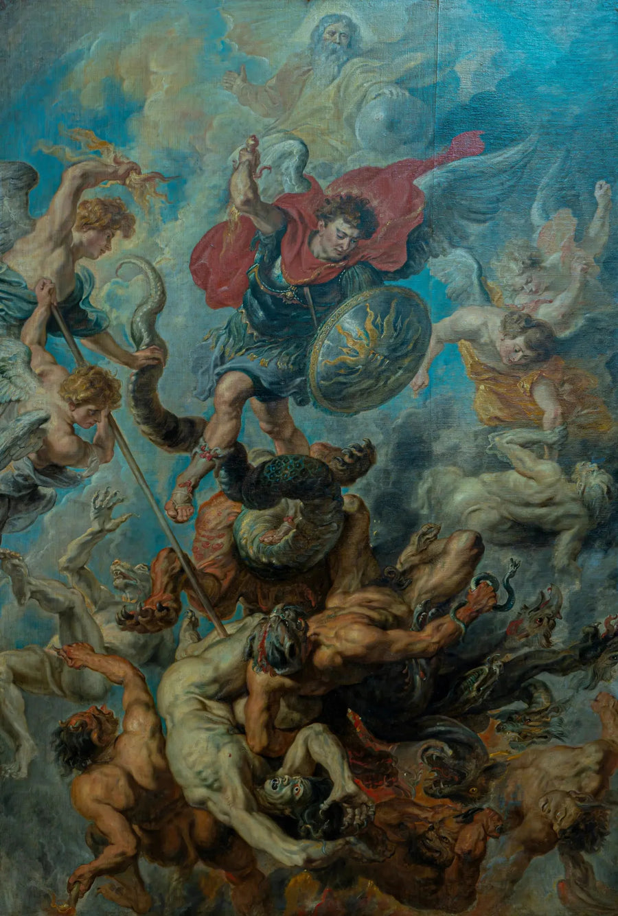 De fallende opprørske englene - Peter Paul Rubens
