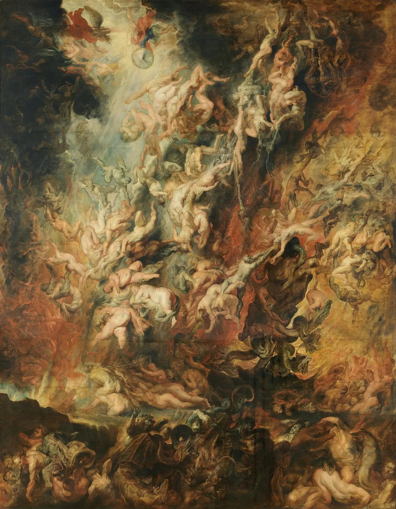 De fordømtes fall - Peter Paul Rubens