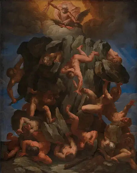 Fallet av gigantene - Guido Reni