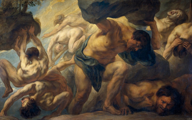 De giganters fall - Peter Paul Rubens