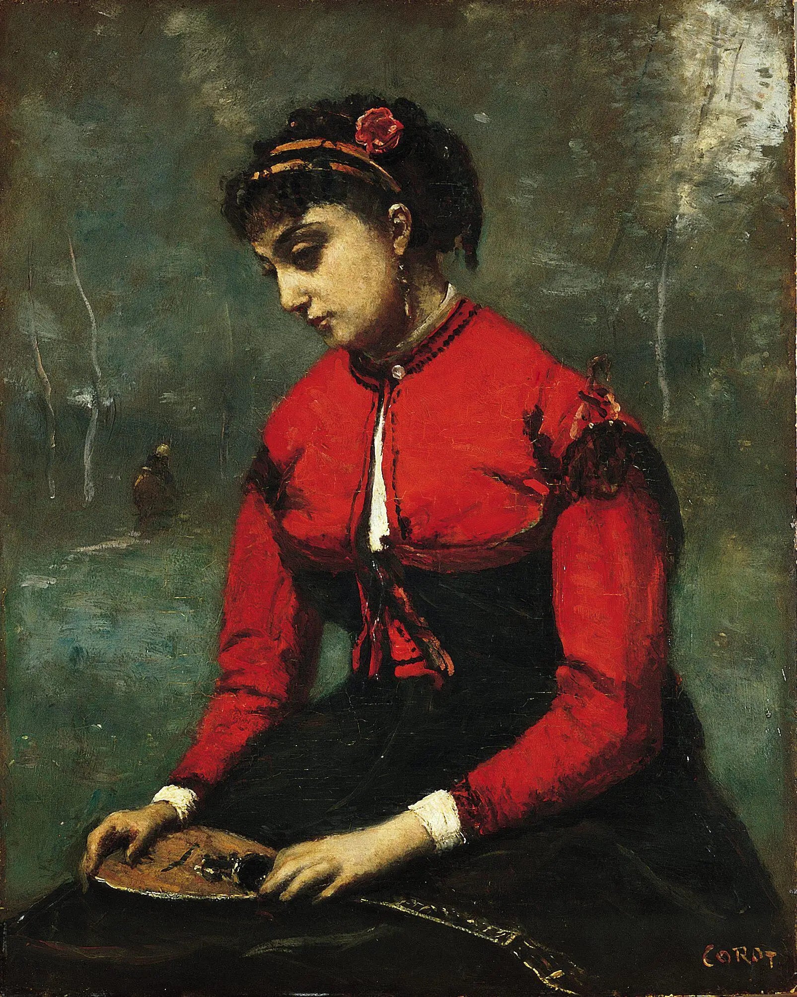 La Cigale - Jean-Baptiste Camille Corot - Alpha Reproduction