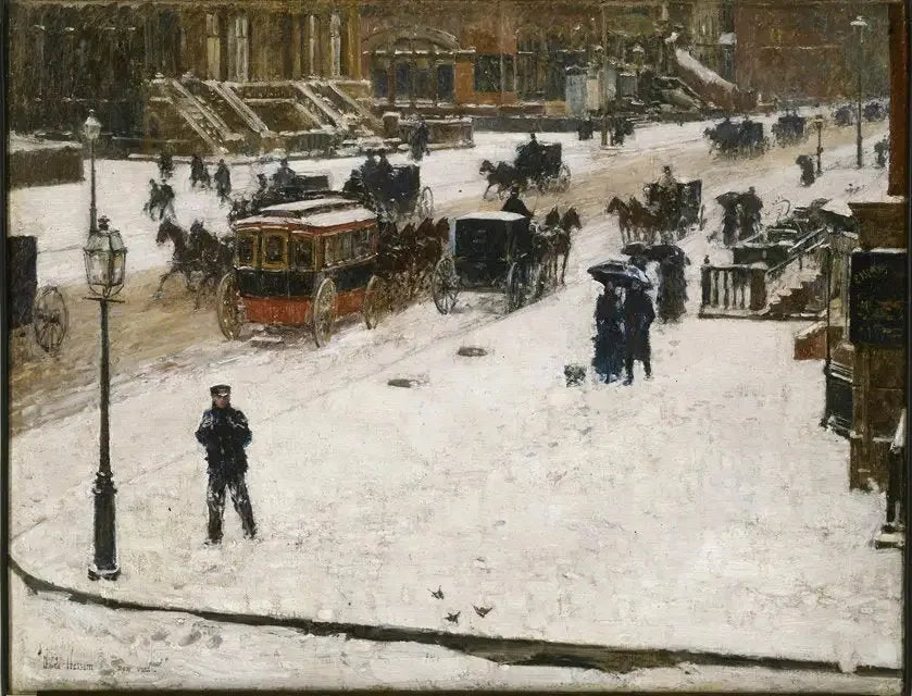 Den femte avenyen om vinteren - Childe Hassam

Source:
La Cinquième Avenue en hiver - Childe Hassam