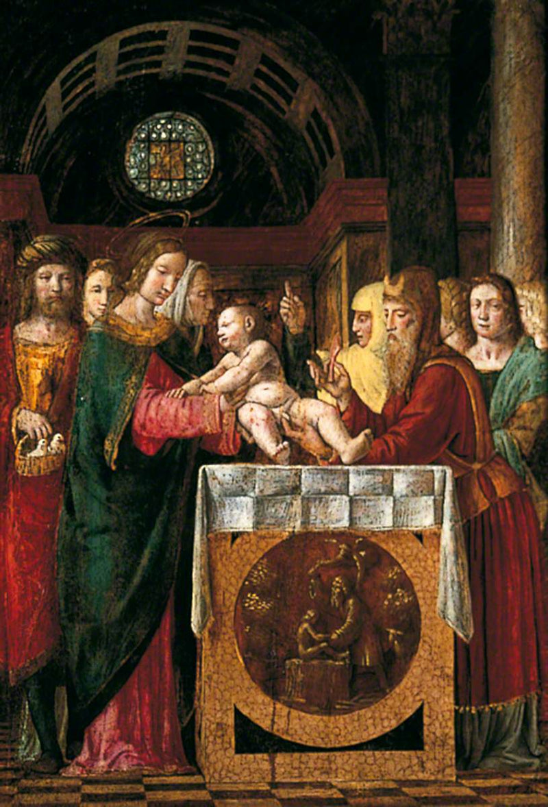 Kristi omskjæring - Bernardino Luini