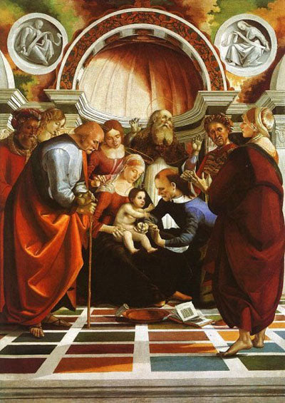 La circoncision - Luca Signorelli image 1 reproduction de peinture à l’huile