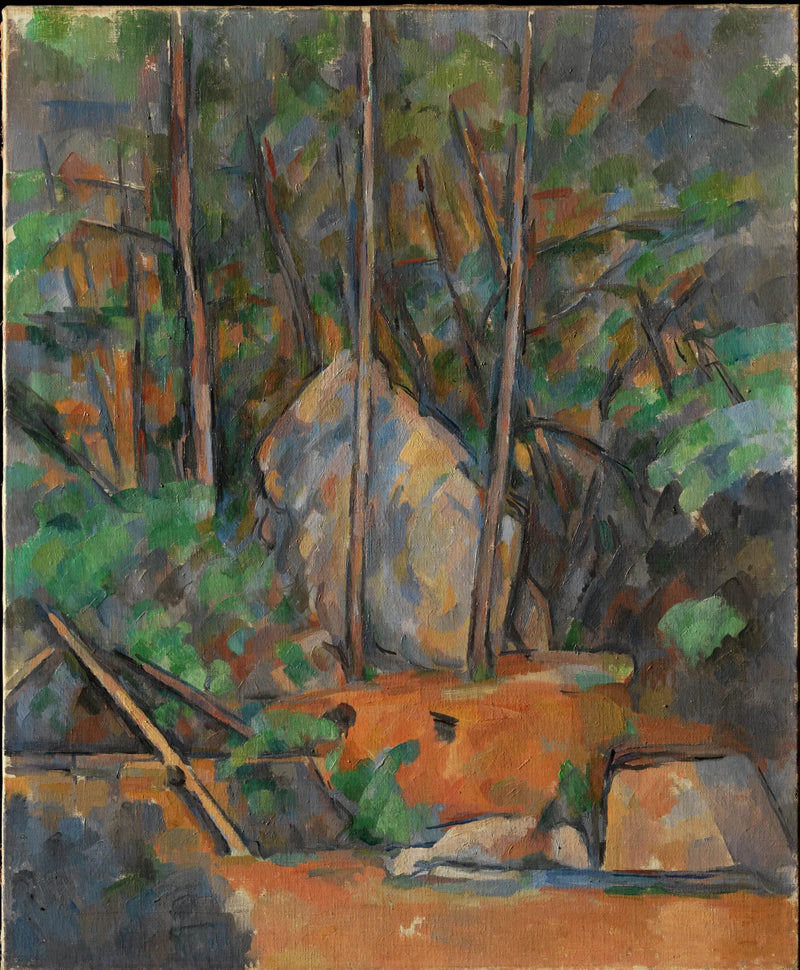 Cisterne i parken ved Château Noir - Paul Cézanne