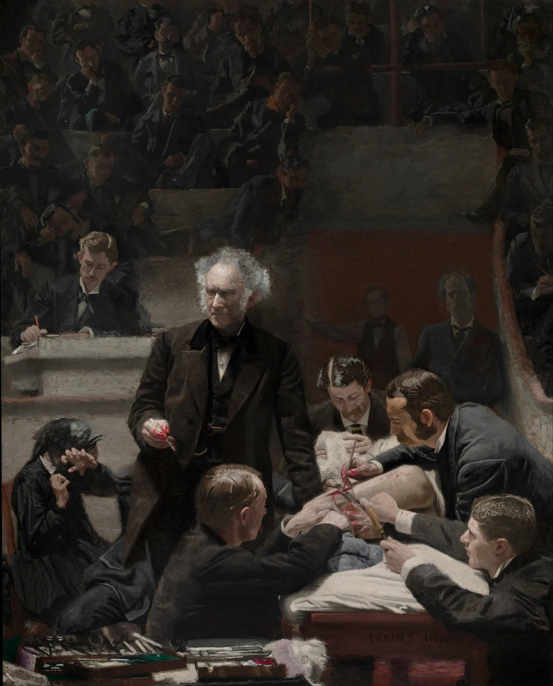 La Klinikk til Dr. Gross - Thomas Eakins

Source:
La Clinique du docteur Gross - Thomas Eakins