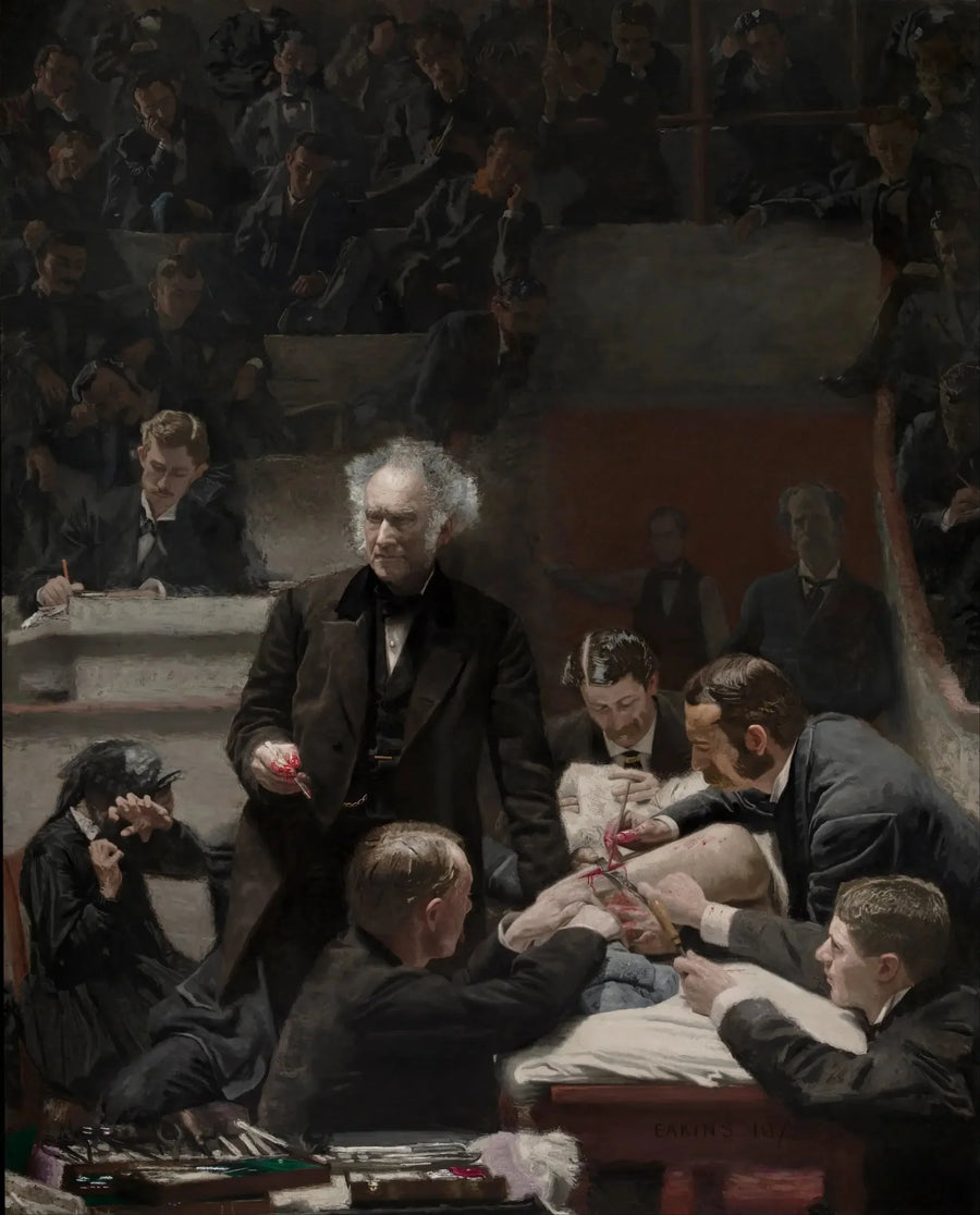 La Klinikk til Dr. Gross - Thomas Eakins

Source:
La Clinique du docteur Gross - Thomas Eakins