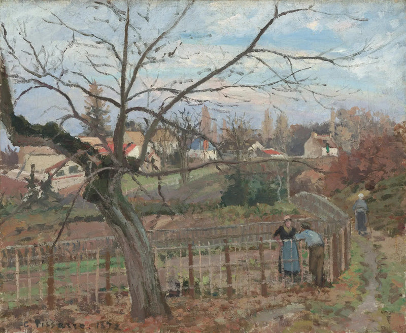 Gjerdet - Camille Pissarro