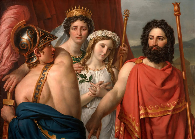 Akilles' vrede - Jacques-Louis David