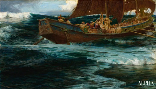 La colère du Dieu des mers - Herbert Draper - Reproductions de tableaux et peintures haut de gamme