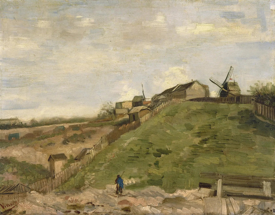Montmartre-høyden med steinbruddet - Vincent van Gogh