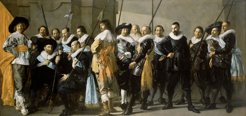 Kaptein Reinier Réaels selskap, kjent som « Den magre kompaniet » - Frans Hals

Source:
La Compagnie du capitaine Reinier Réael, dite « La Maigre Compagnie » - Frans Hals