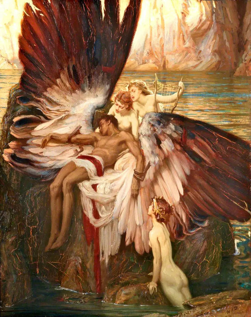 Klagesang for Ikaros - Herbert Draper

Source:
La Complainte pour Icare - Herbert Draper