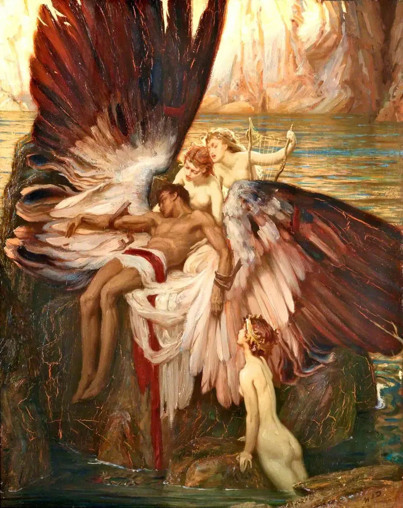 Klagesang for Ikaros - Herbert Draper

Source:
La Complainte pour Icare - Herbert Draper