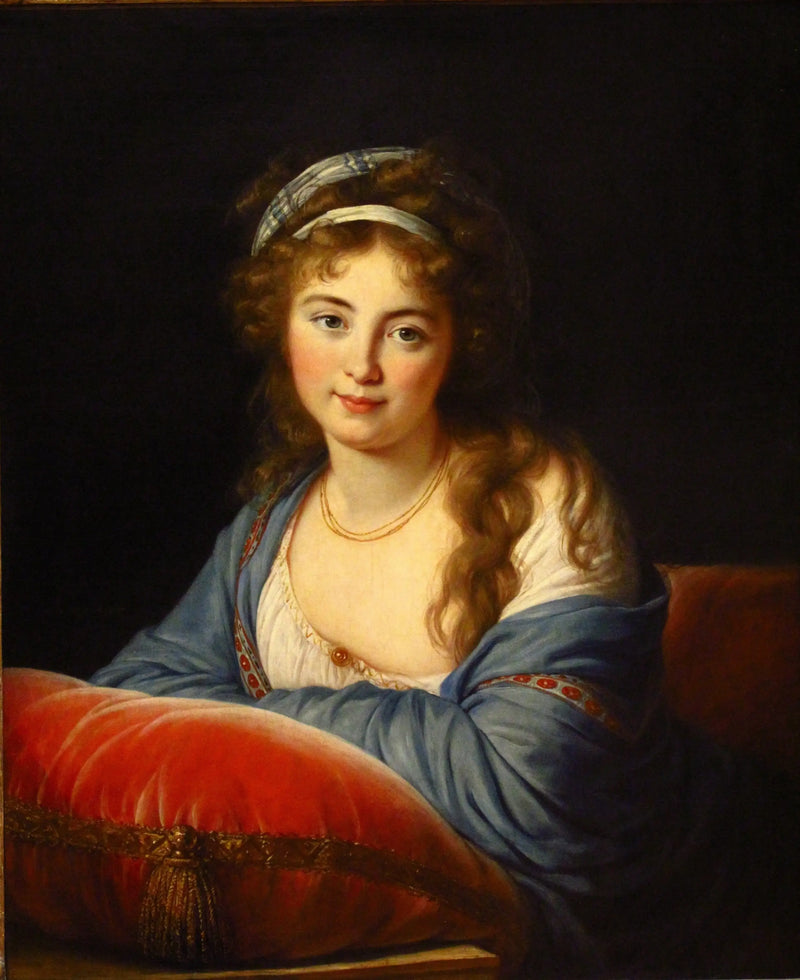 Grevinne Catherine Vassilievna Skavronskaia - Élisabeth Vigeé Le Brun

Source:
La Comtesse Catherine Vassilievna Skavronskaia - Élisabeth Vigée Le Brun