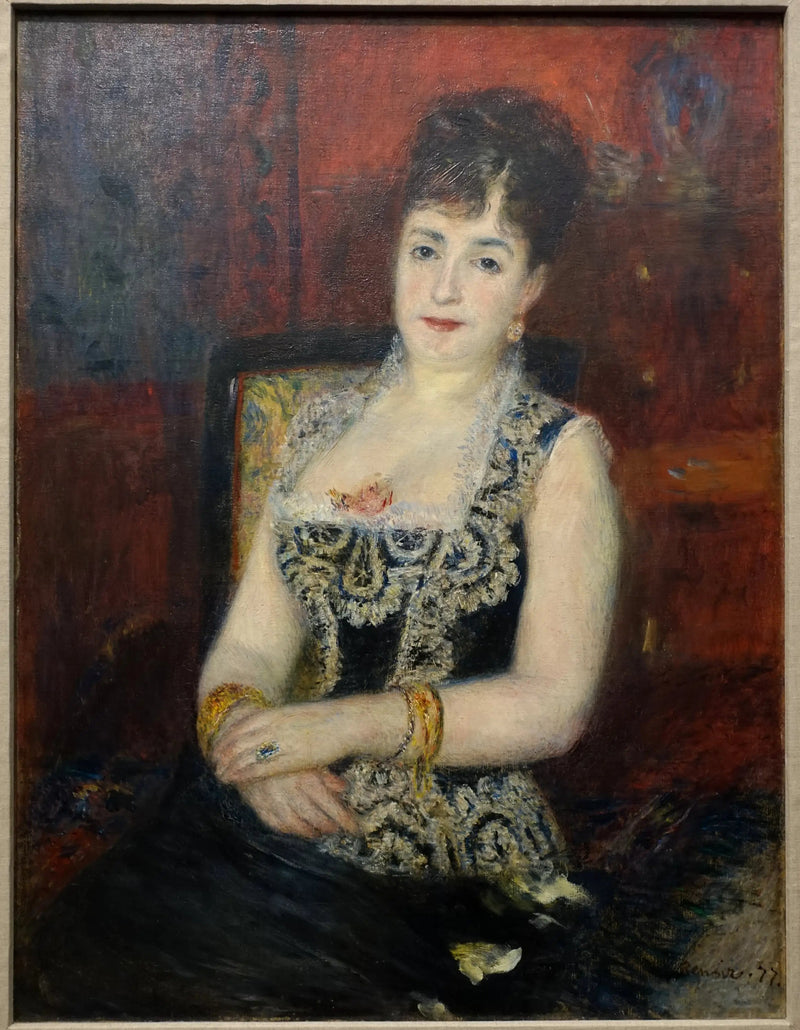 Grevinne de Pourtalès, født Mélanie de Bussière - Pierre-Auguste Renoir