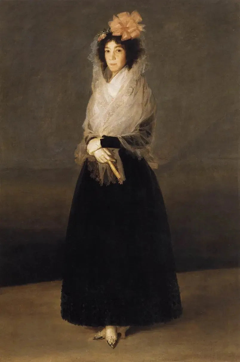 Grevinne del Carpio, markise av La Solana - Francisco de Goya