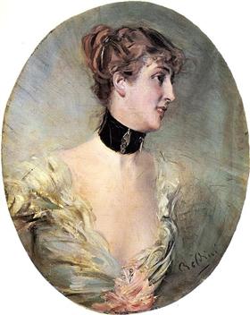 Grevinne Ritzer - Giovanni Boldini