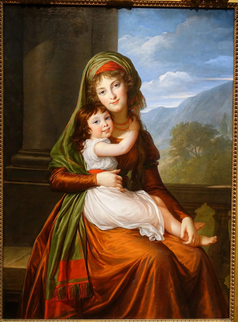 Grevinne von Schoenfeld med datteren sin - Élisabeth Vigée Le Brun

Source:
La comtesse von Schoenfeld avec sa fille - Élisabeth Vigée Le Brun