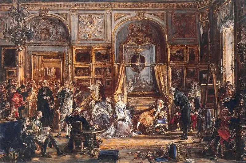 Grunnloven av 3. mai. Fireårs parlament. Utdanningskommisjon. Skillevegg. FN D. 1795. - Jan Matejko

Source:
La Constitution du 3 mai. Sejm de quatre ans. Commission éducative. Cloison. ONU D. 1795. - Jan Matejko