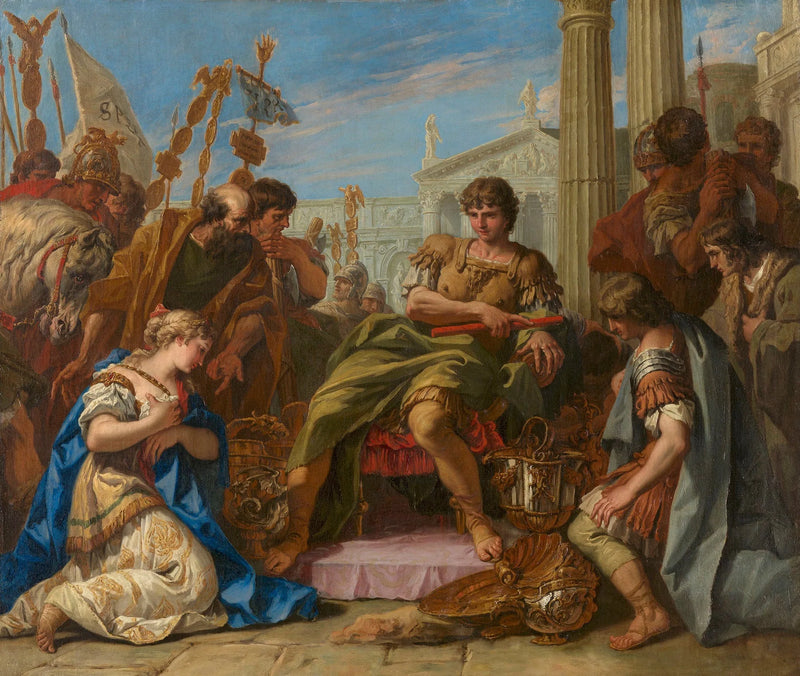 Scipios kontinens - Sebastiano Ricci