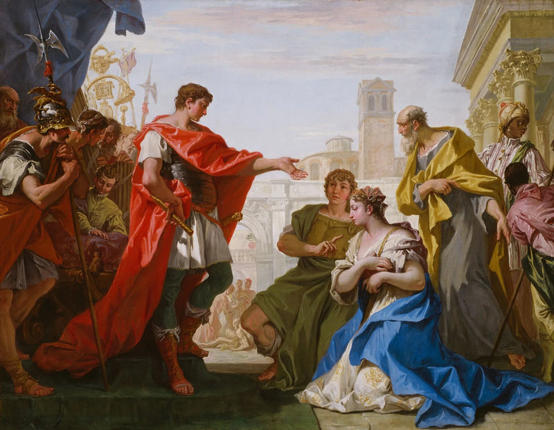 Scipios kontinens - Sebastiano Ricci