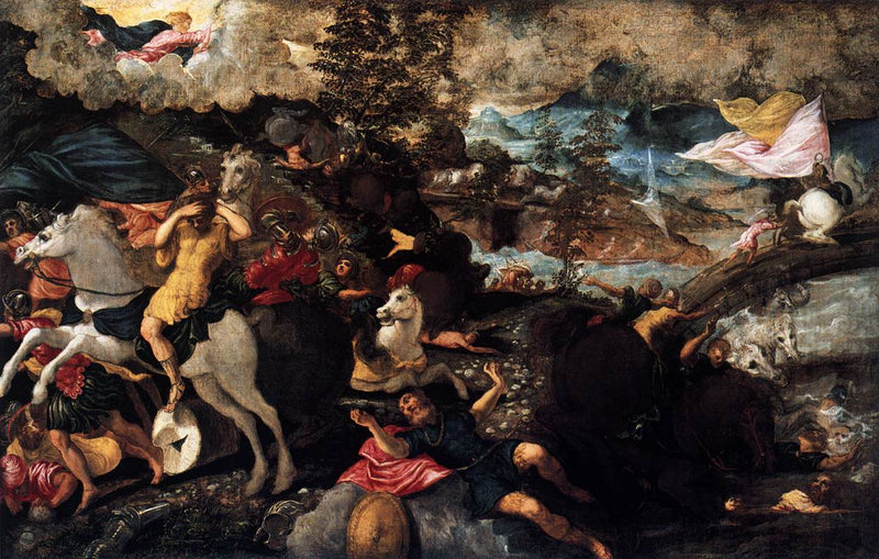 Samtalen til Saint Paul - Jacopo Tintoretto