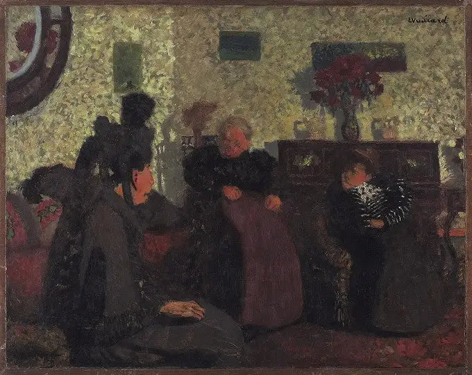 Samtalen - Édouard Vuillard