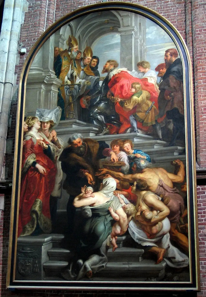 Saint Bavon-konverteringen - Peter Paul Rubens