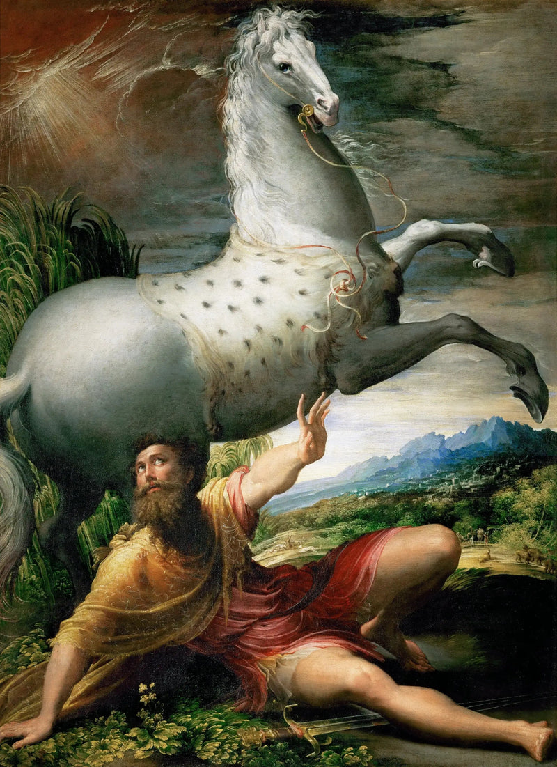 Omvendelsen av San Paolo - Parmigianino