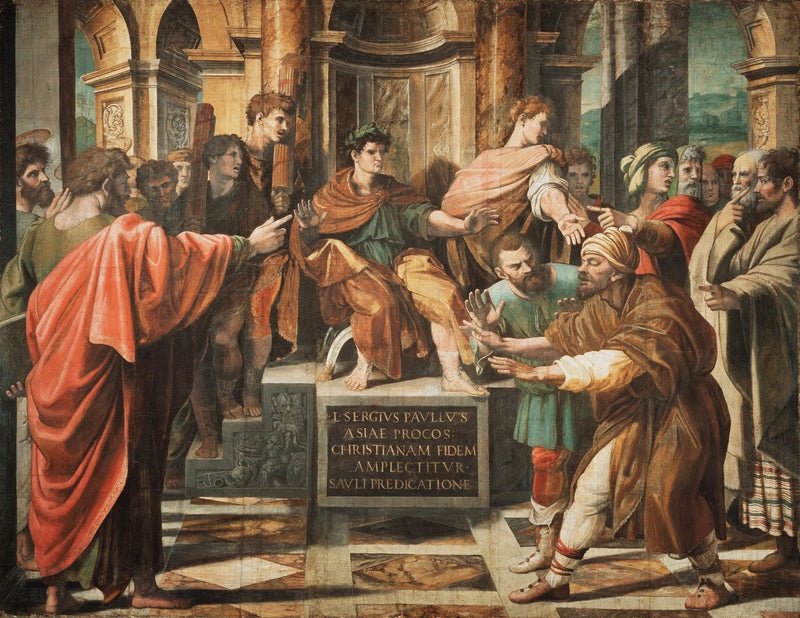 Prokonsulens konversjon - Raphael Sanzio