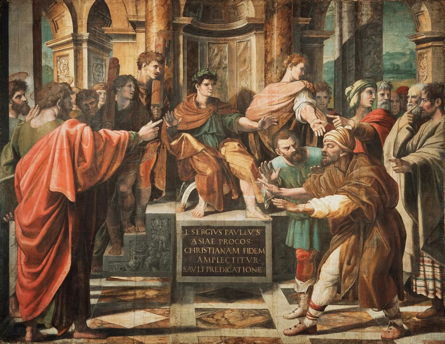 Prokonsulens konversjon - Raphael Sanzio
