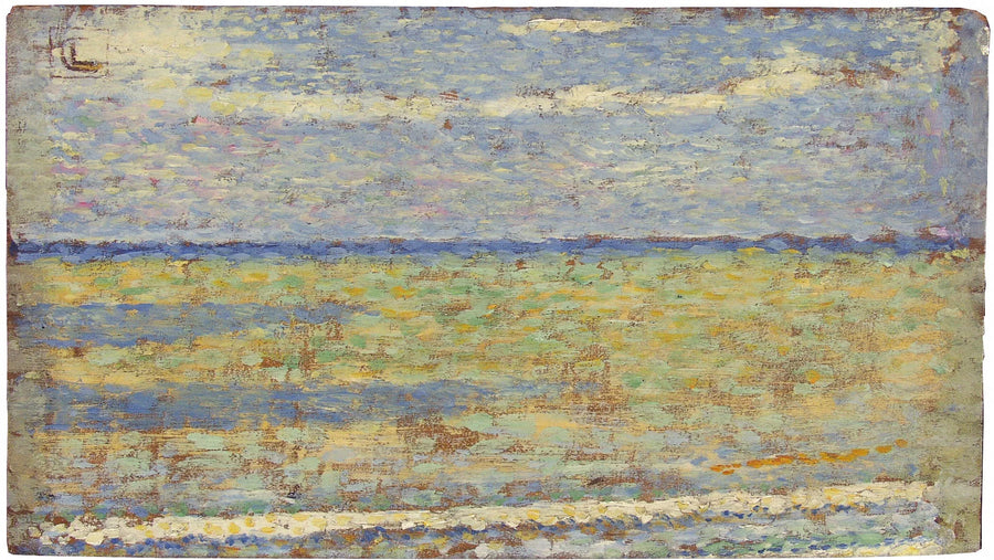 Heyst-kysten, synkende tide - Georges Lemmen