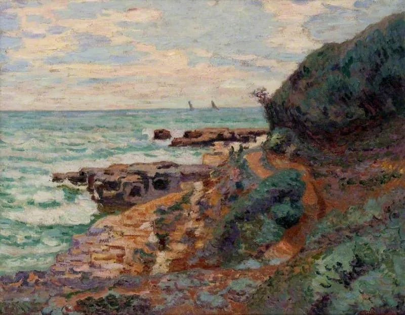 Kysten ved St Palais - Armand Guillaumin