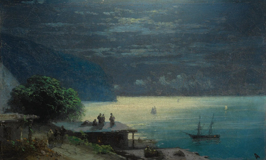 Krim-kysten under måneskinn - Ivan Aïvazovski

Source:
La côte de Crimée au clair de lune - Ivan Aïvazovski