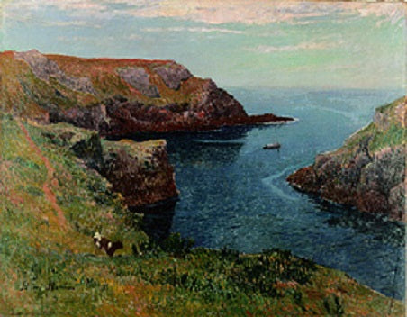Kysten på øya Groix - Henry Moret