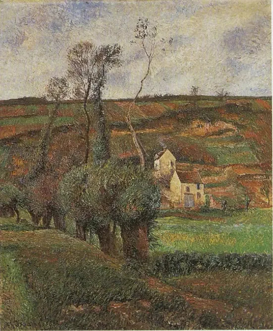 Lizardkysten i Pontoise - Camille Pissarro