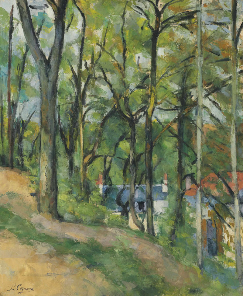 La Côte Saint-Denis i Pontoise - Paul Cézanne