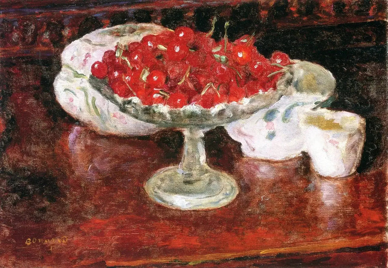 Kirsebærskålen - Pierre Bonnard