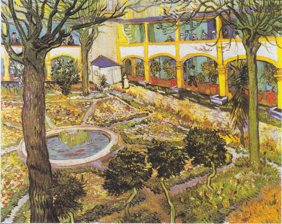 Sykehustomten i Arles - Vincent van Gogh