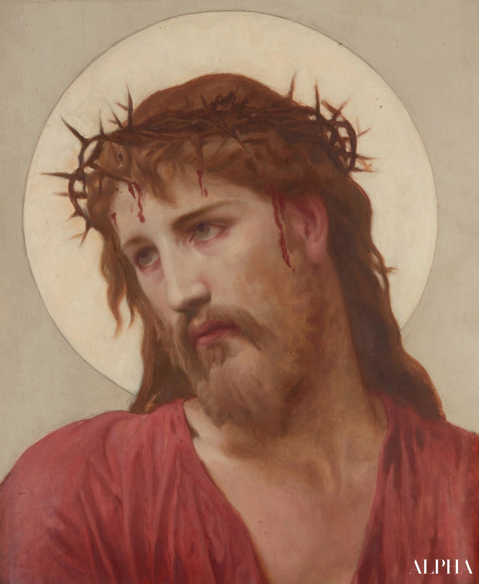 Tornkransen - William Bouguereau Reproduksjoner av malerier i oljemaling