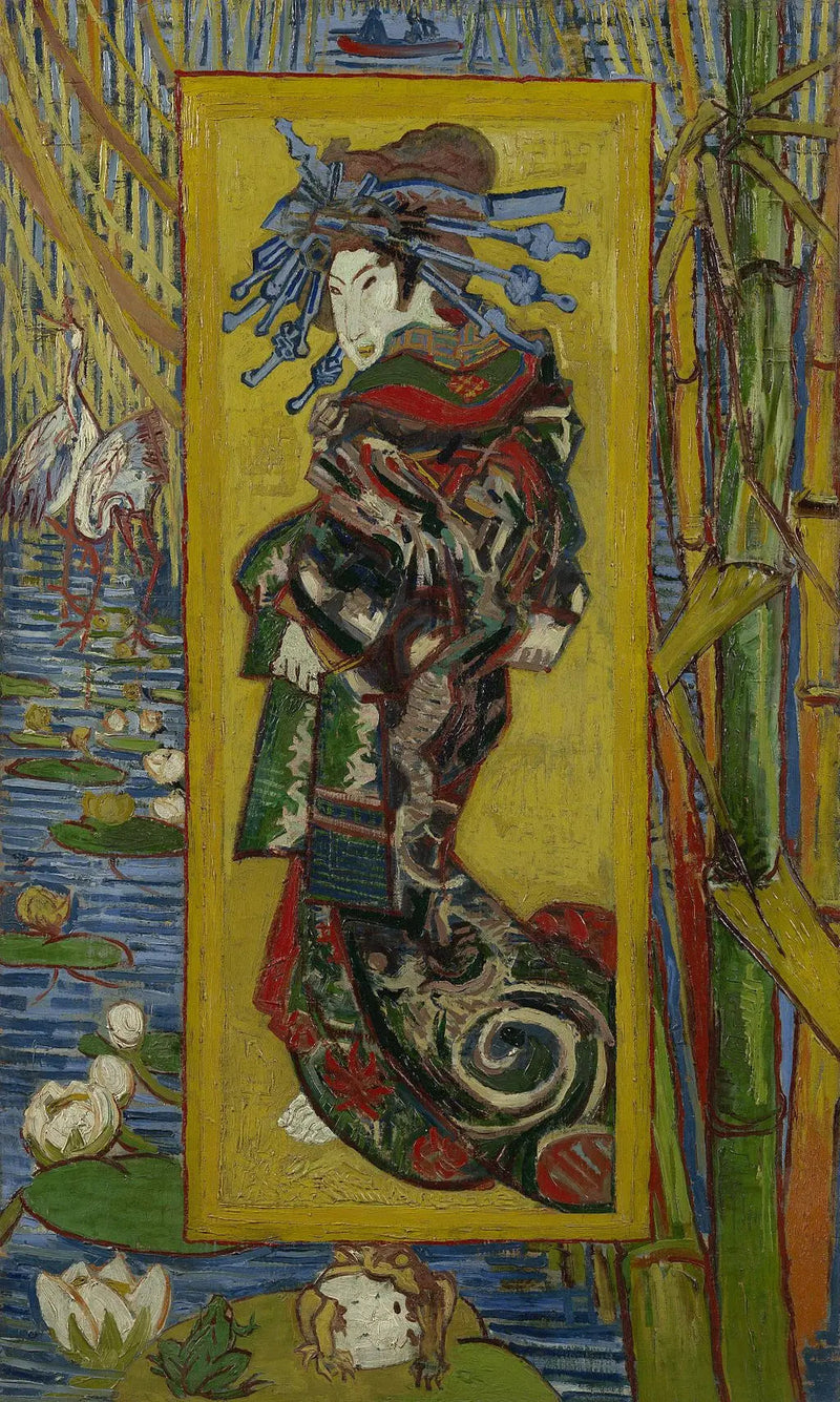 La Courtisane (etter Eisen) - Vincent van Gogh