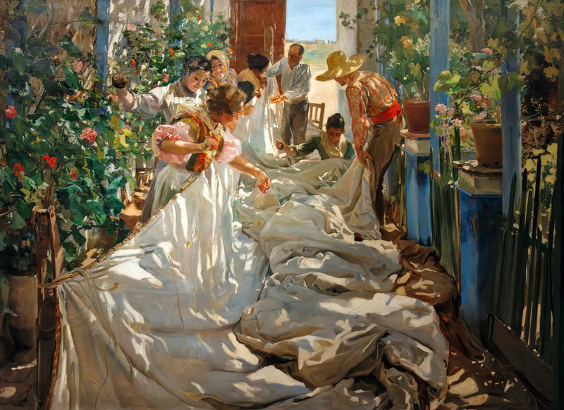 Seilduken - Joaquín Sorolla
