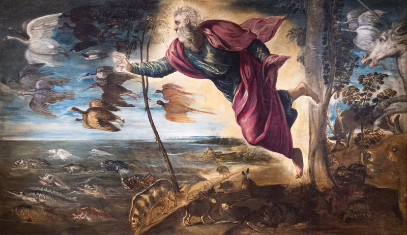 Dyrenes skapelse - Jacopo Tintoretto