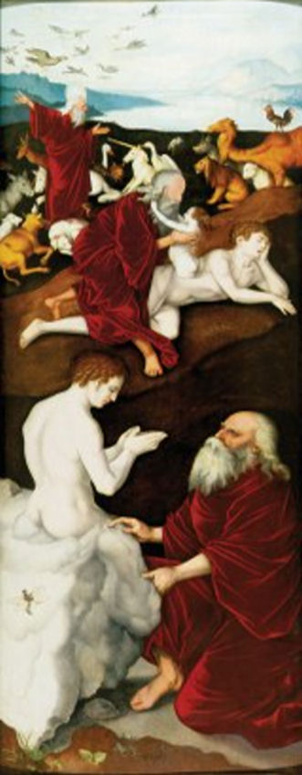 Menneskenes og dyrenes skapelse - Hans Baldung Grien