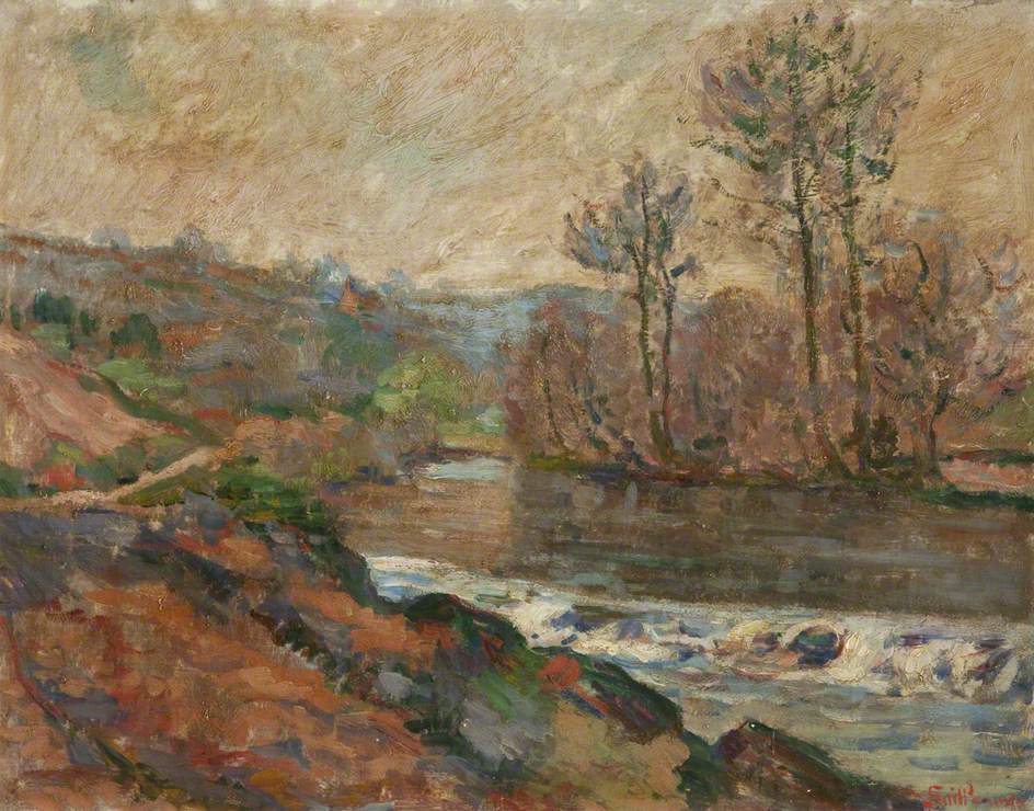 La Creuse à Genetin - Armand Guillaumin image 1 reproduction réalisée par Alpha Reproduction